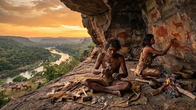 Who Were the First People of India? भारत के सबसे पहले लोग कौन थे — 15 लाख साल पुराने प्रागैतिहासिक इतिहास का सफर
