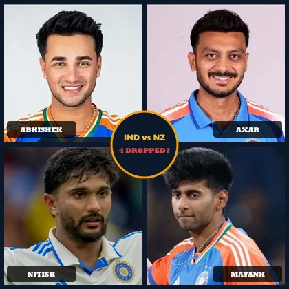 IND vs NZ: रिकॉर्ड जीत के बाद भी इन 4 खिलाड़ियों की होगी छुट्टी? 2nd T20 से पहले प्लेइंग 11 में बड़े बदलाव के संकेत