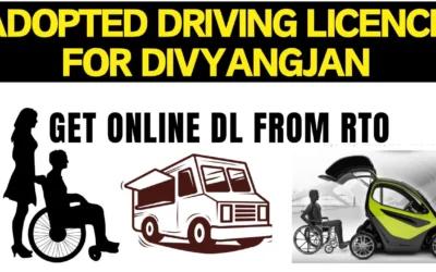 How to apply Driving License for Physically handicapped Person ?