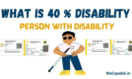 What is the PwD 40 percent disability category?