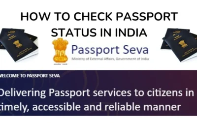 How to check Passport status in India 2024