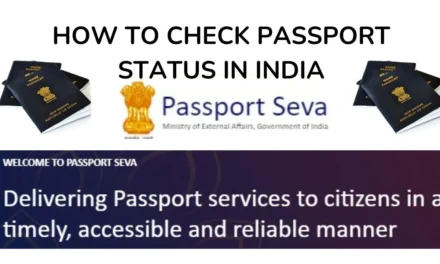 How to check Passport status in India 2024