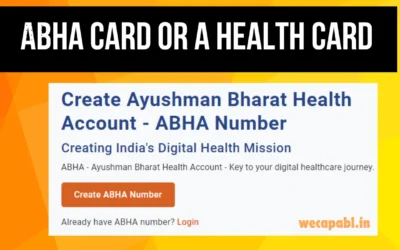 What is an ABHA Card or a Health Card?