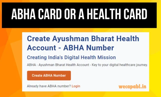 What is an ABHA Card or a Health Card?