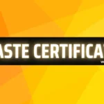 Caste Certificate