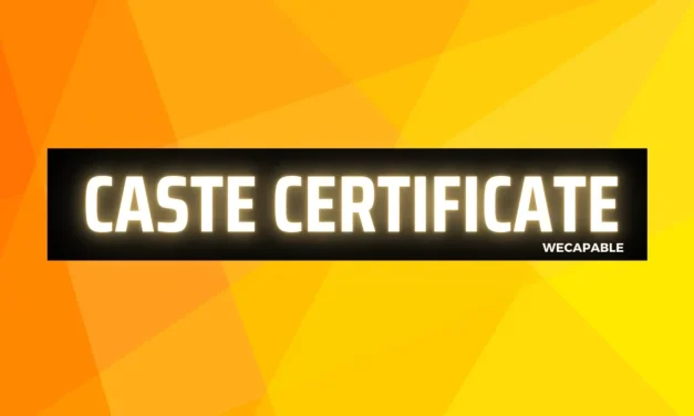 Caste Certificate